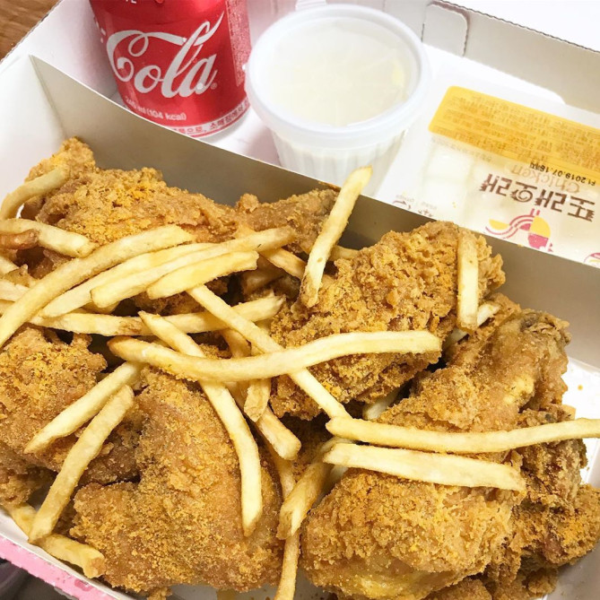 韓国人に人気のコンドゥチキン
