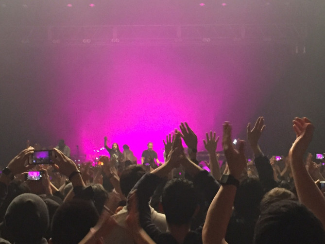 Zepp Tokyoでのコンサート