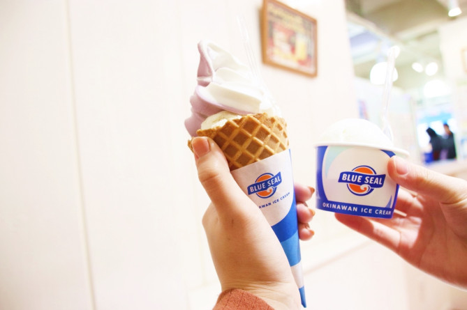 BLUE SEAL（ブルーシール）のアイス