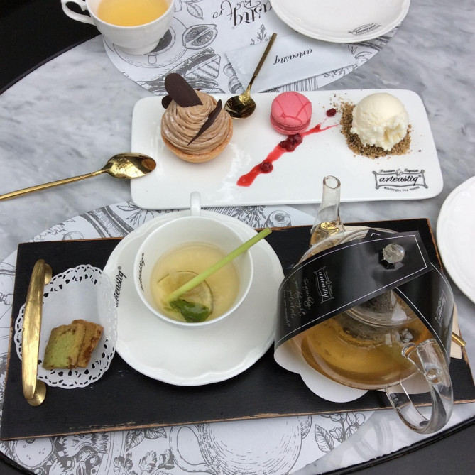 憧れのティータイム♪