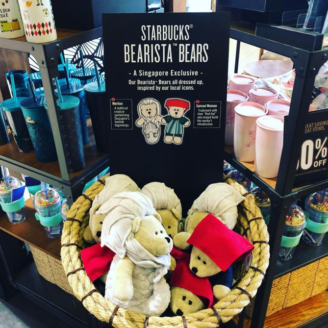 マーライオン風ベアリスタ