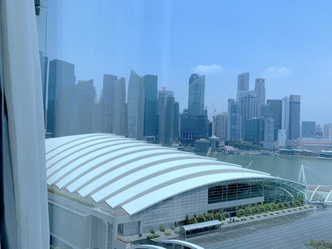 オーキッドスイートからの眺望