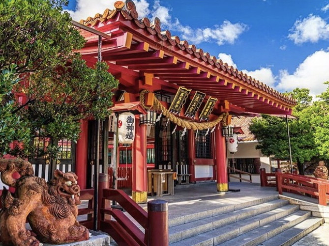 波上宮　撮影：greenwood_tree