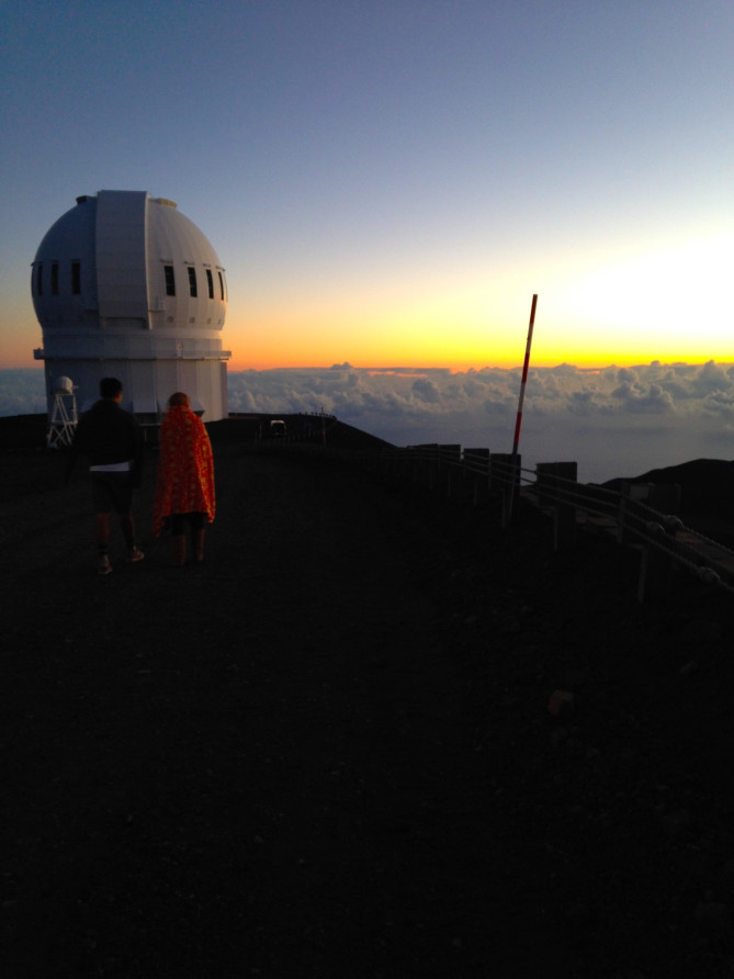 マウナケアでのサンライズ