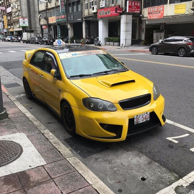 台北のタクシー