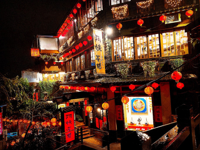 阿妹茶樓の外観