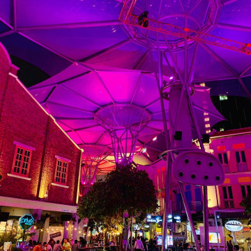 【シンガポール】ネオン輝くクラークキーで夜遊び！クラブ、レストラン、クルーズ、バンジーも