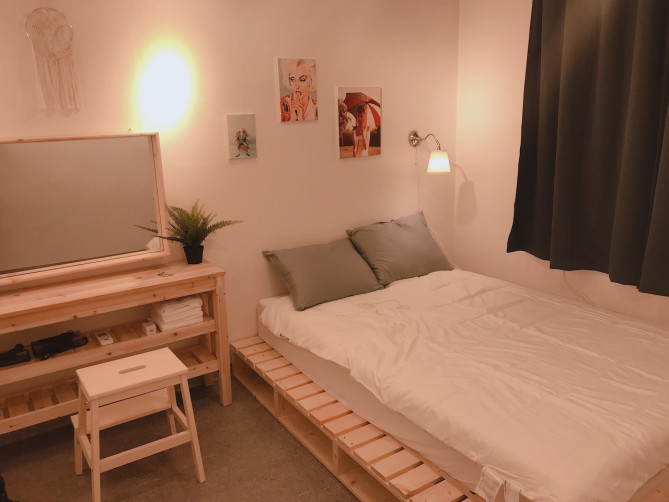 個室タイプの部屋