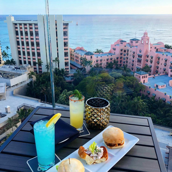 スカイ・ワイキキからの眺め