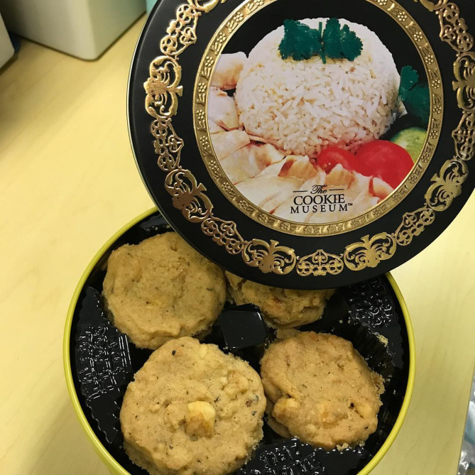 チキンライス味のクッキー