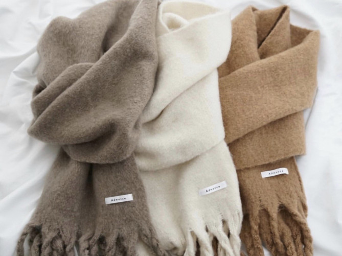 手袋、マフラー