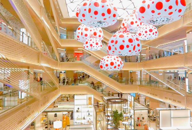 草間彌生のドットアート