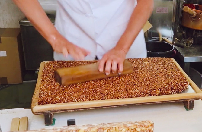 常盤堂の実演販売