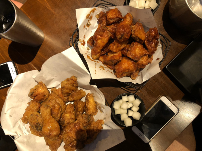 キョチョンチキンのチキン