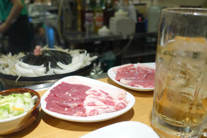 いただきます。のジンギスカン