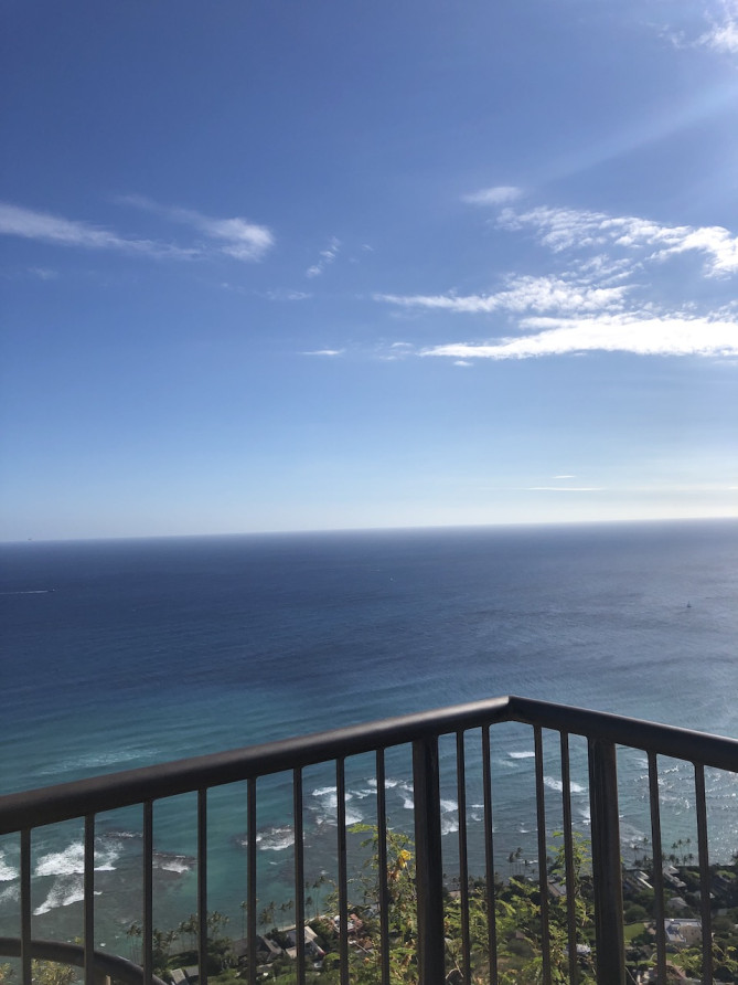 ダイヤモンドヘッドからの景色・オリジナル画像