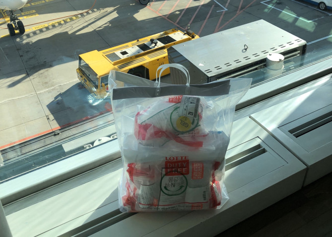 オンライン免税店での購入品