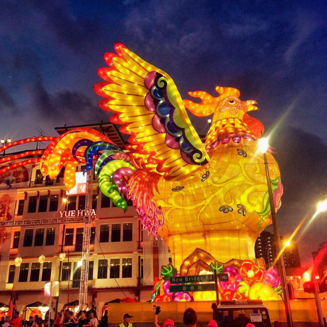 干支のイルミネーション