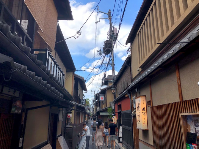 京都、先斗町