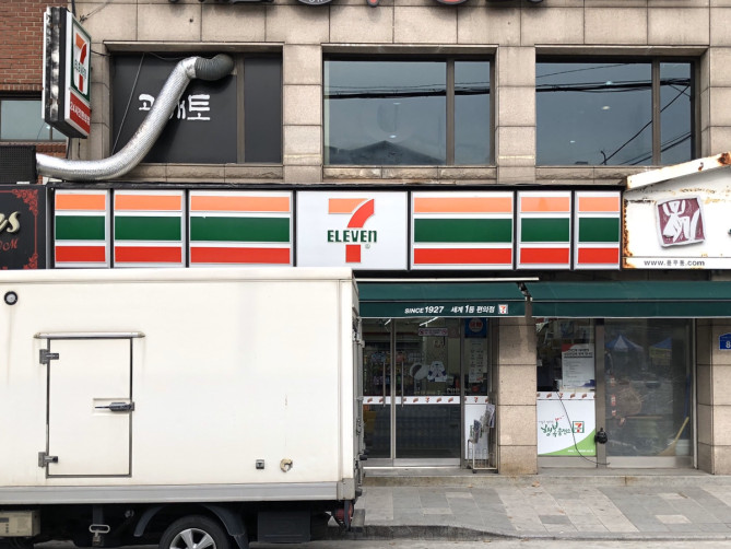 韓国のセブンイレブン