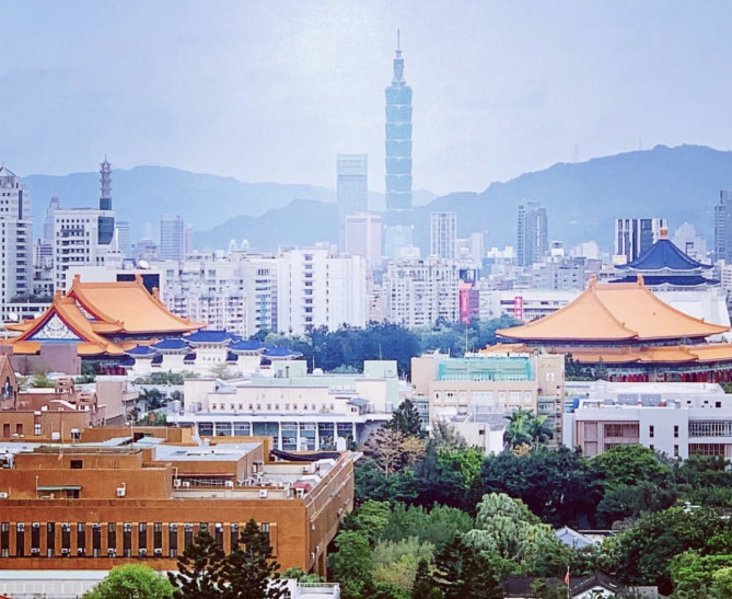 ホテルからの景色 