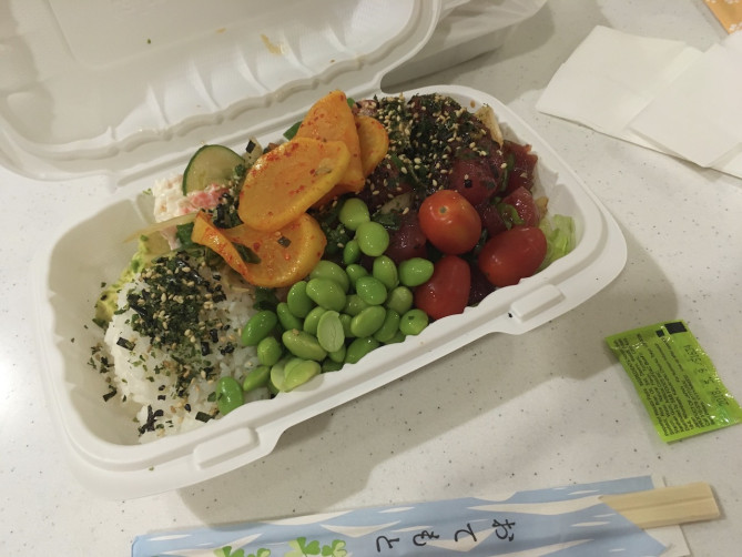 ポケボウルのお弁当