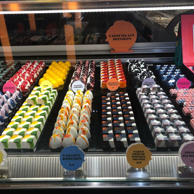 ジャニスウォンのチョコレート