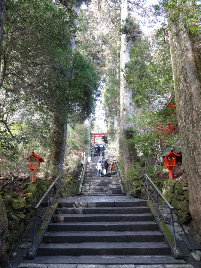 1泊2日 箱根女子旅モデルコース 美術館 足湯カフェ 神社を巡る旅