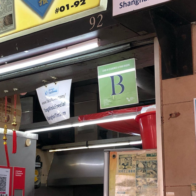 衛生度を示すアルファベット