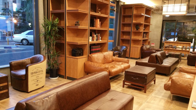 オシャレなロビー