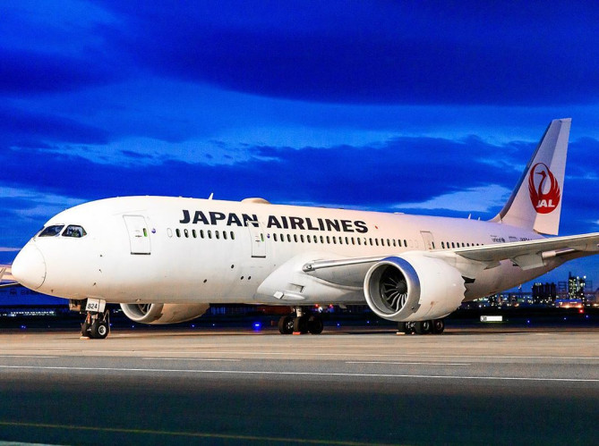 日本航空の飛行機