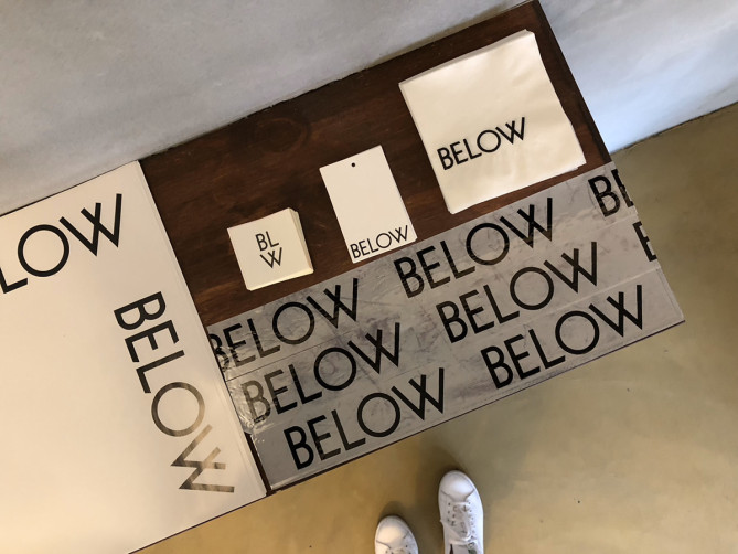 望遠洞にあるカフェBELOW