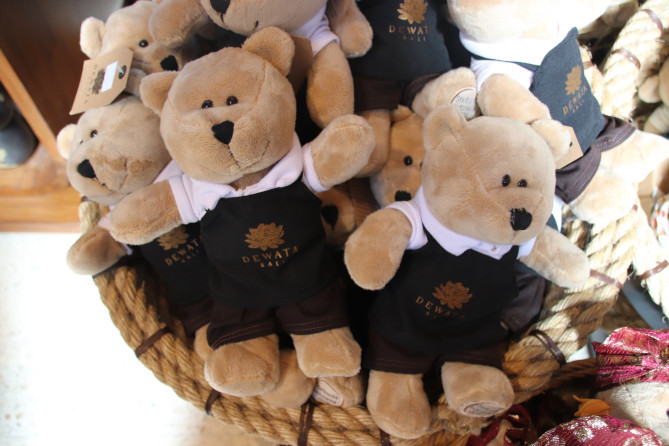 スタバ店員のテディベア