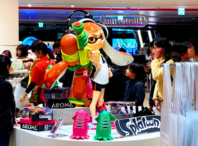 渋谷パルコ限定スプラトゥーングッズ