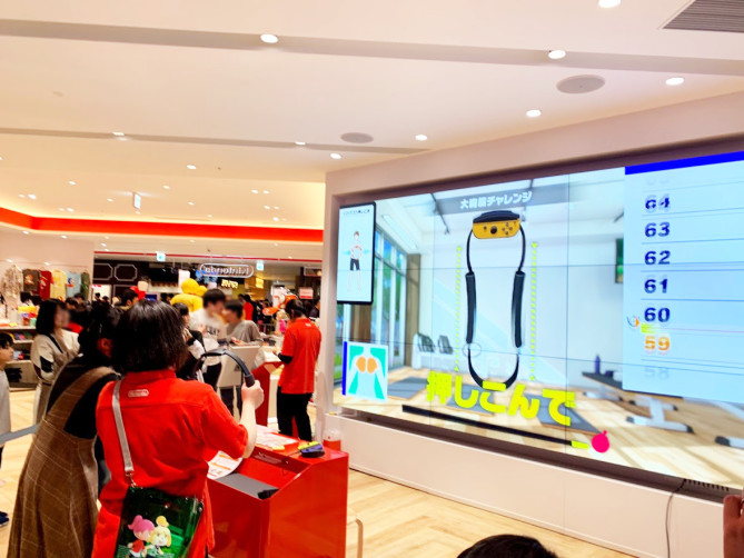 渋谷パルコの任天堂ストアで任天堂新作ゲームの体験