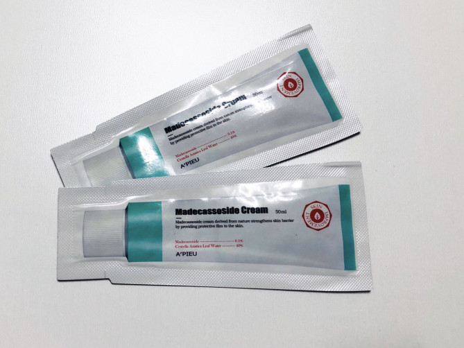 マデカソサイドクリームのサンプル