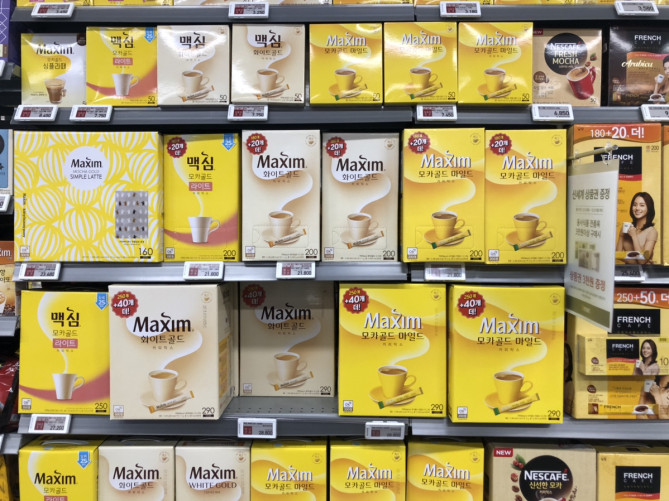 甘みのきいたミックスコーヒー