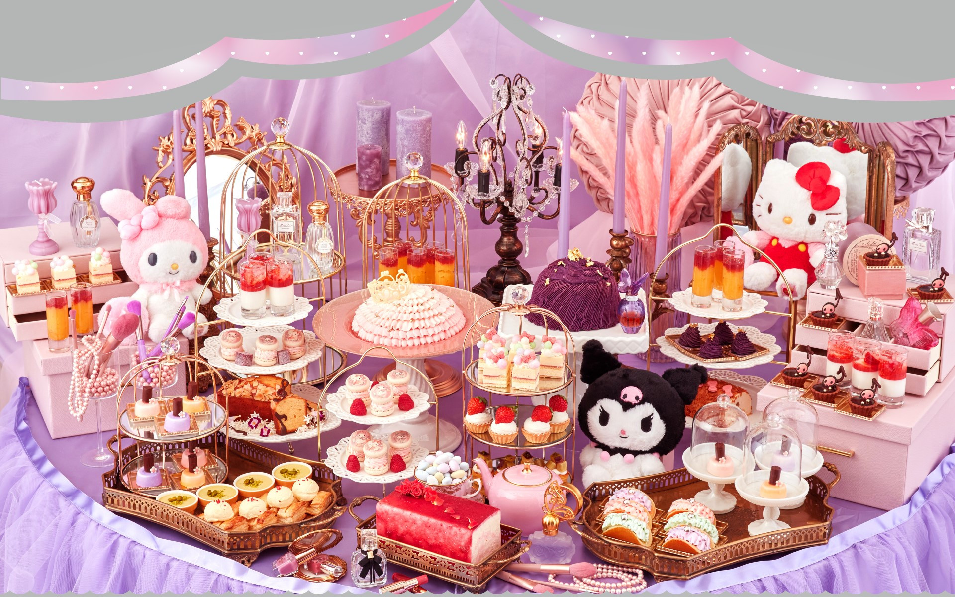 京王プラザホテル新宿】キティ、マイメロ、クロミのスイーツ