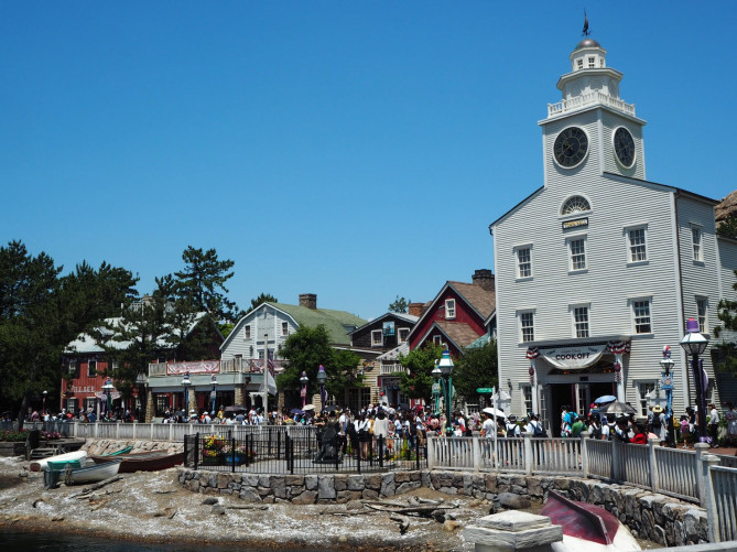 ケープコッド】アメリカの漁村町＆ダッフィーのエリア！レストラン