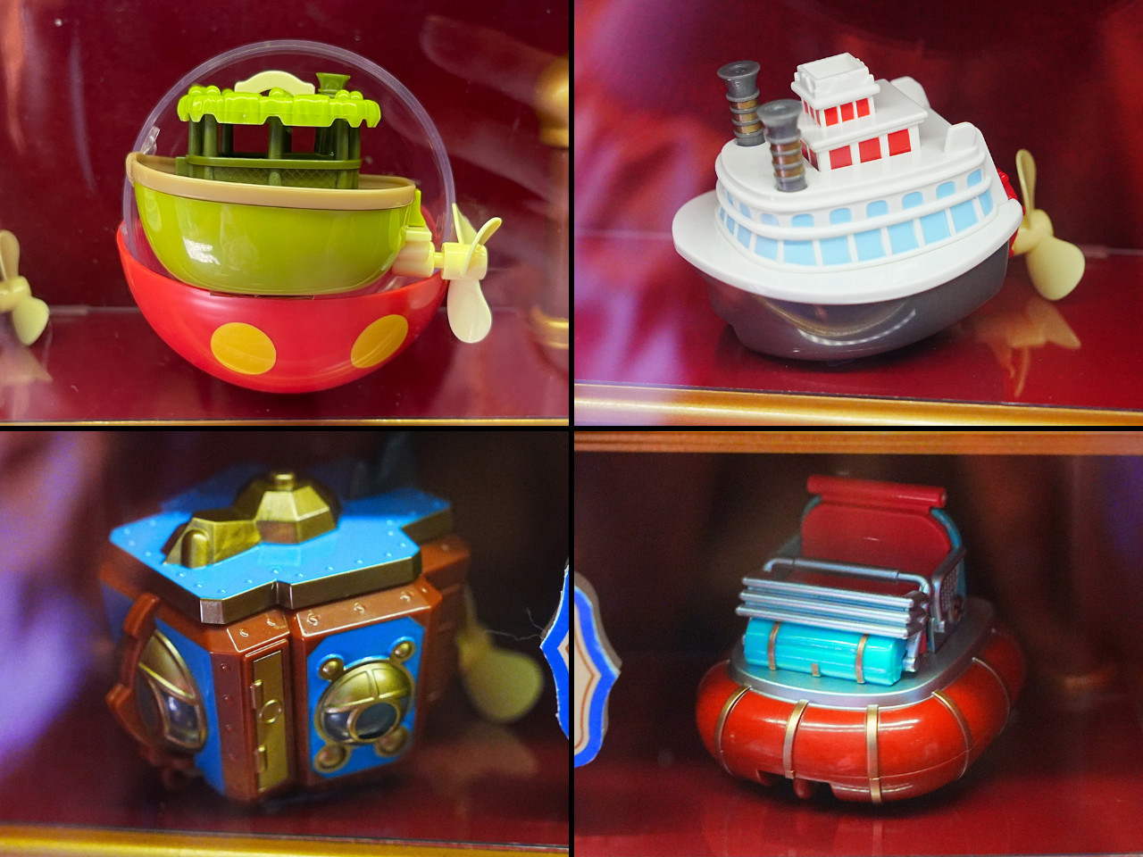 ディズニーリゾートカプセルトイ　ガチャガチャ 東京ディズニーリゾートのアトラクションをモチーフにした