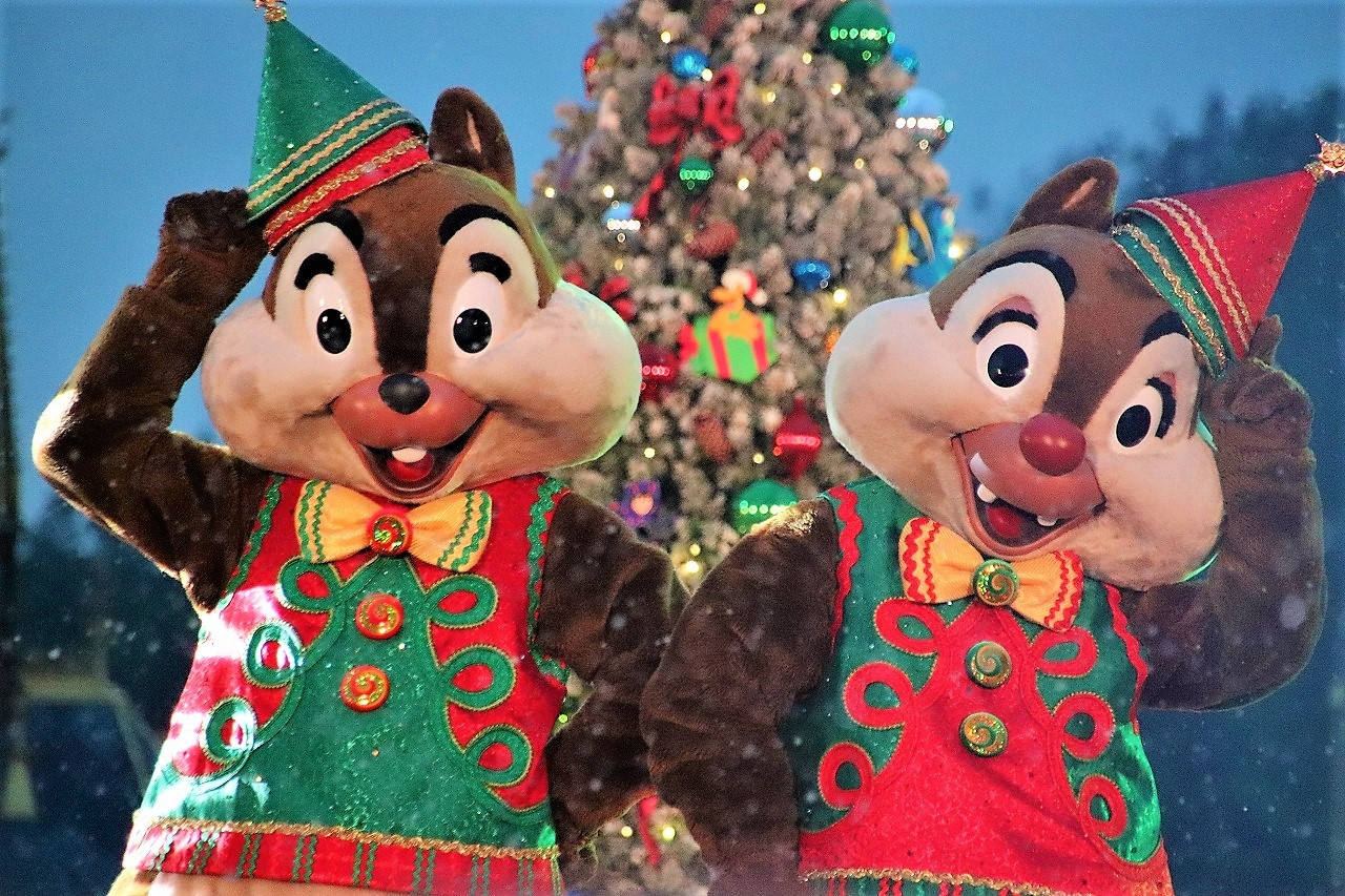 チップとデール大解剖！見分け方やパークで会える場所、グッズ