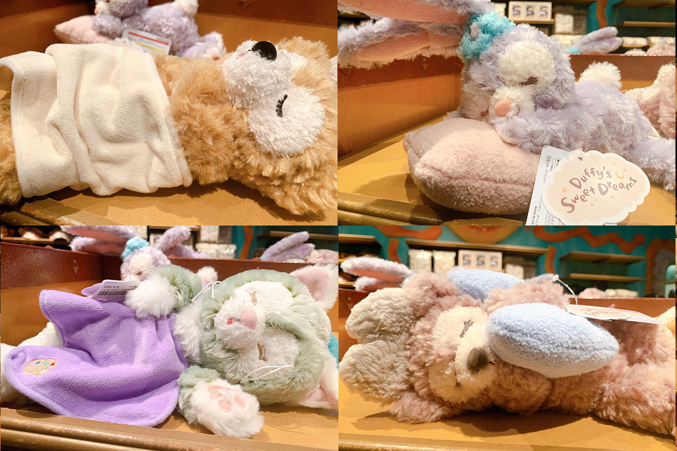 美品】 sweet dreams ダッフィー&ブレンズ ぬいぐるみ 【公式通販】